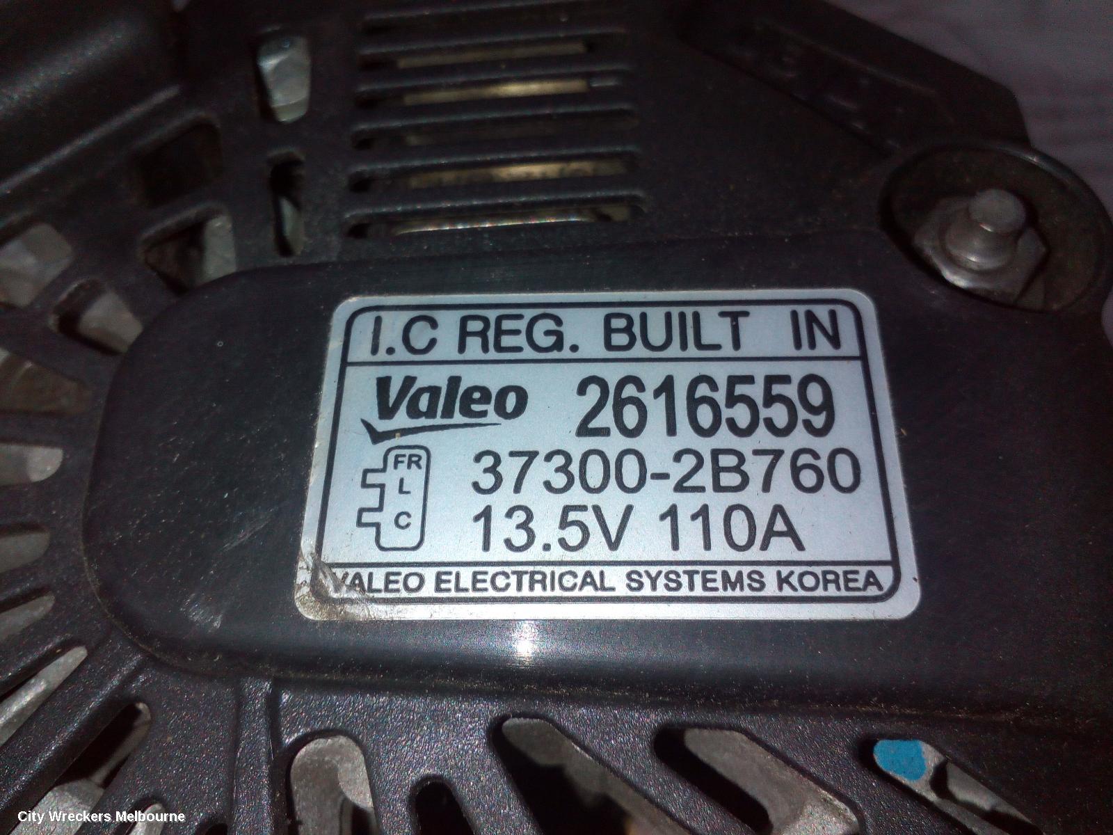 HYUNDAI VELOSTER ALTERNATOR, 1.6, G4FJ, TURBO, 07/2012 - 02/2018 - Image 3
