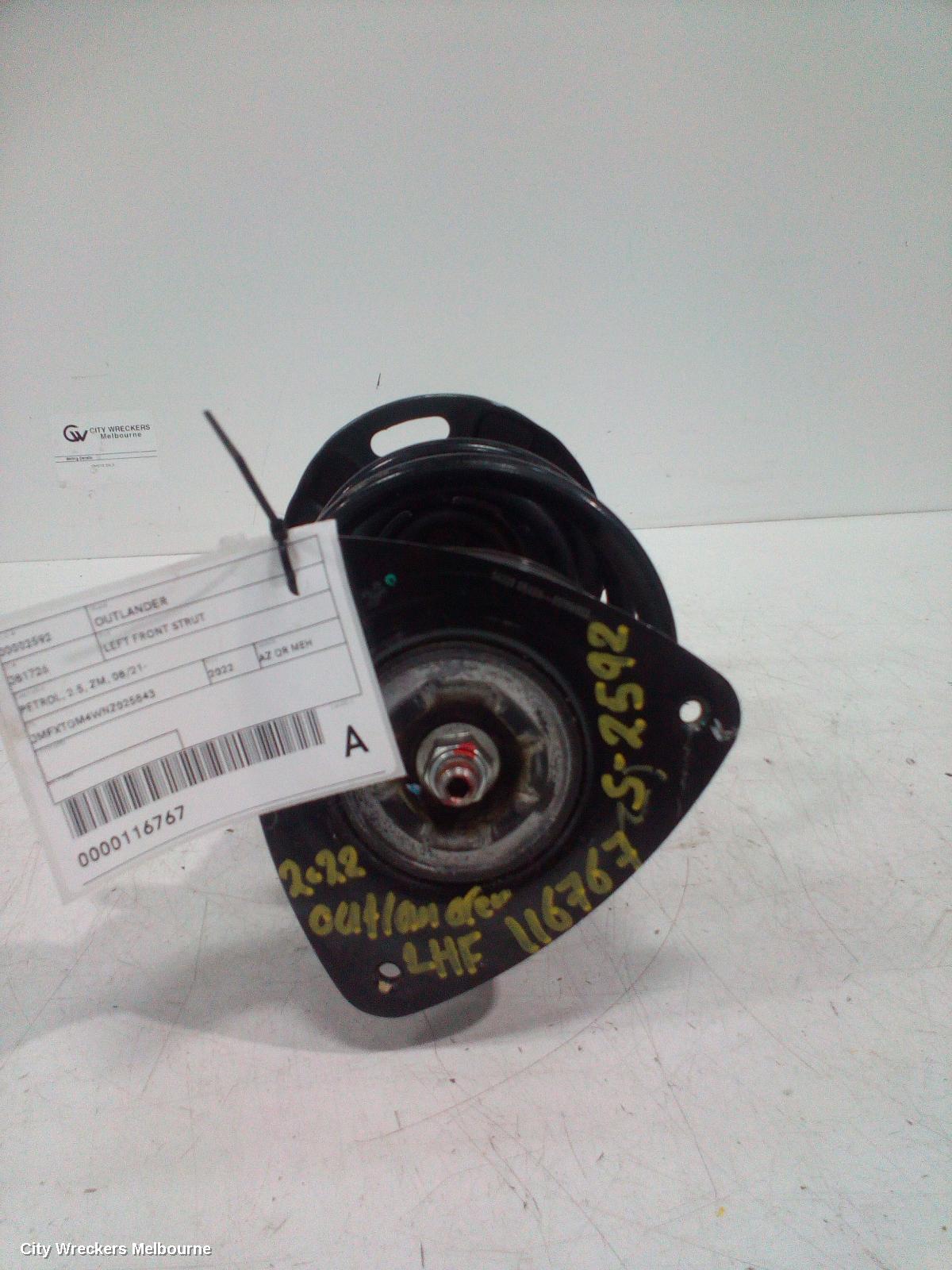 MITSUBISHI OUTLANDER LEFT FRONT STRUT, PETROL, 2.5, ZM, 08/2021 ONWARDS - Image 1