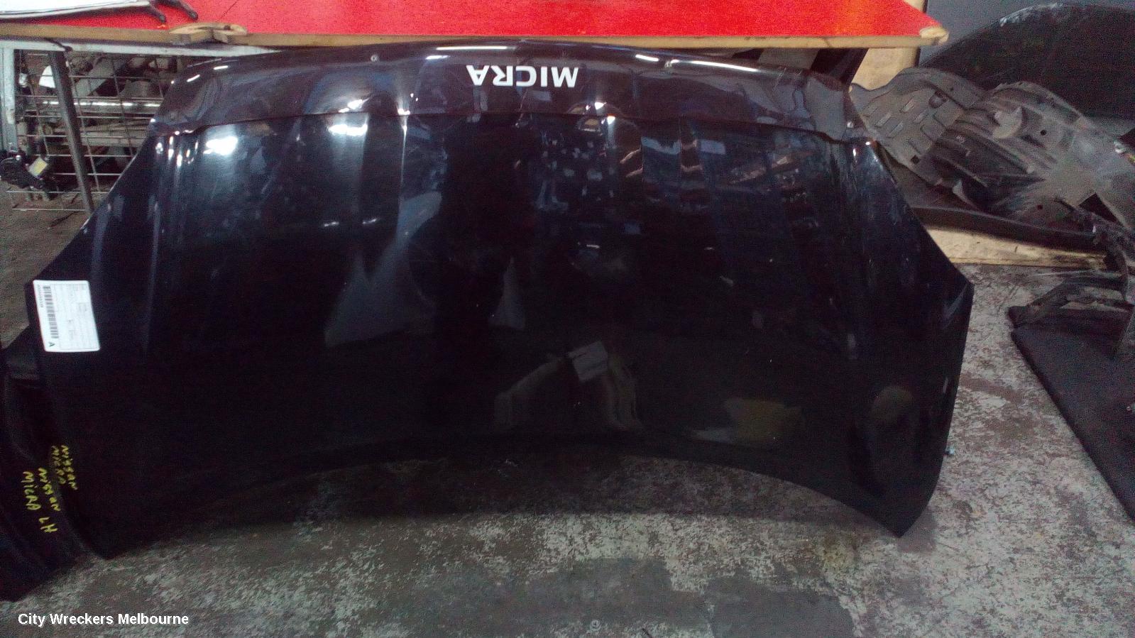 NISSAN MICRA BONNET, K13, 11/2010 - 11/2012 - Image 1