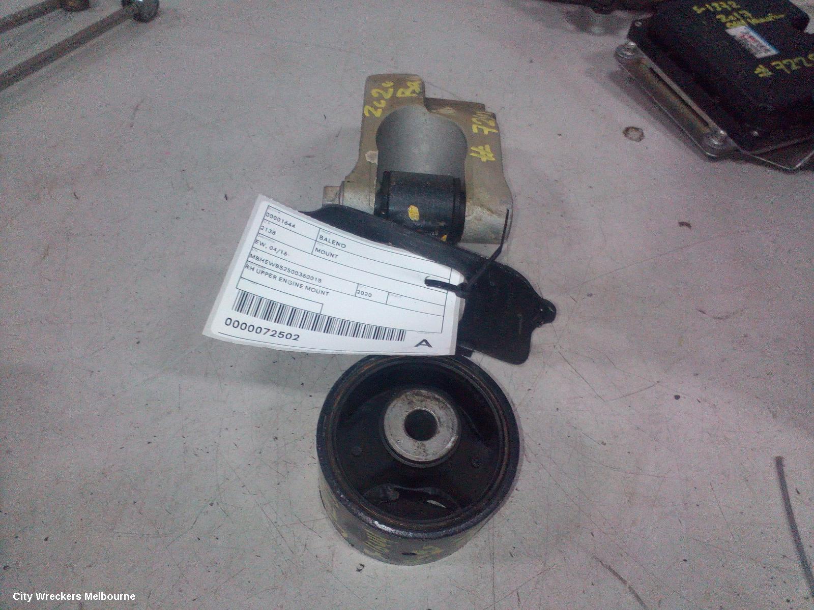 SUZUKI BALENO MOUNT, EW, 04/2016 - 12/2022 - Image 1