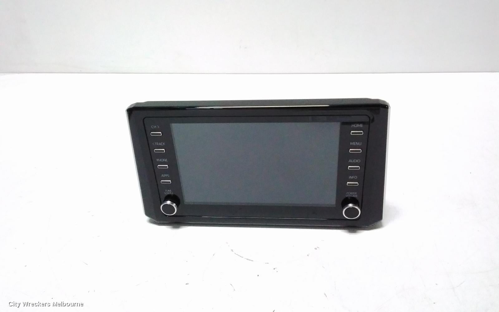 TOYOTA COROLLA RADIO/CD/DVD/SAT/TV, DISPLAY UNIT, 8IN NON SAT NAV TYPE, E210, 07/2018 ONWARDS - Image 1