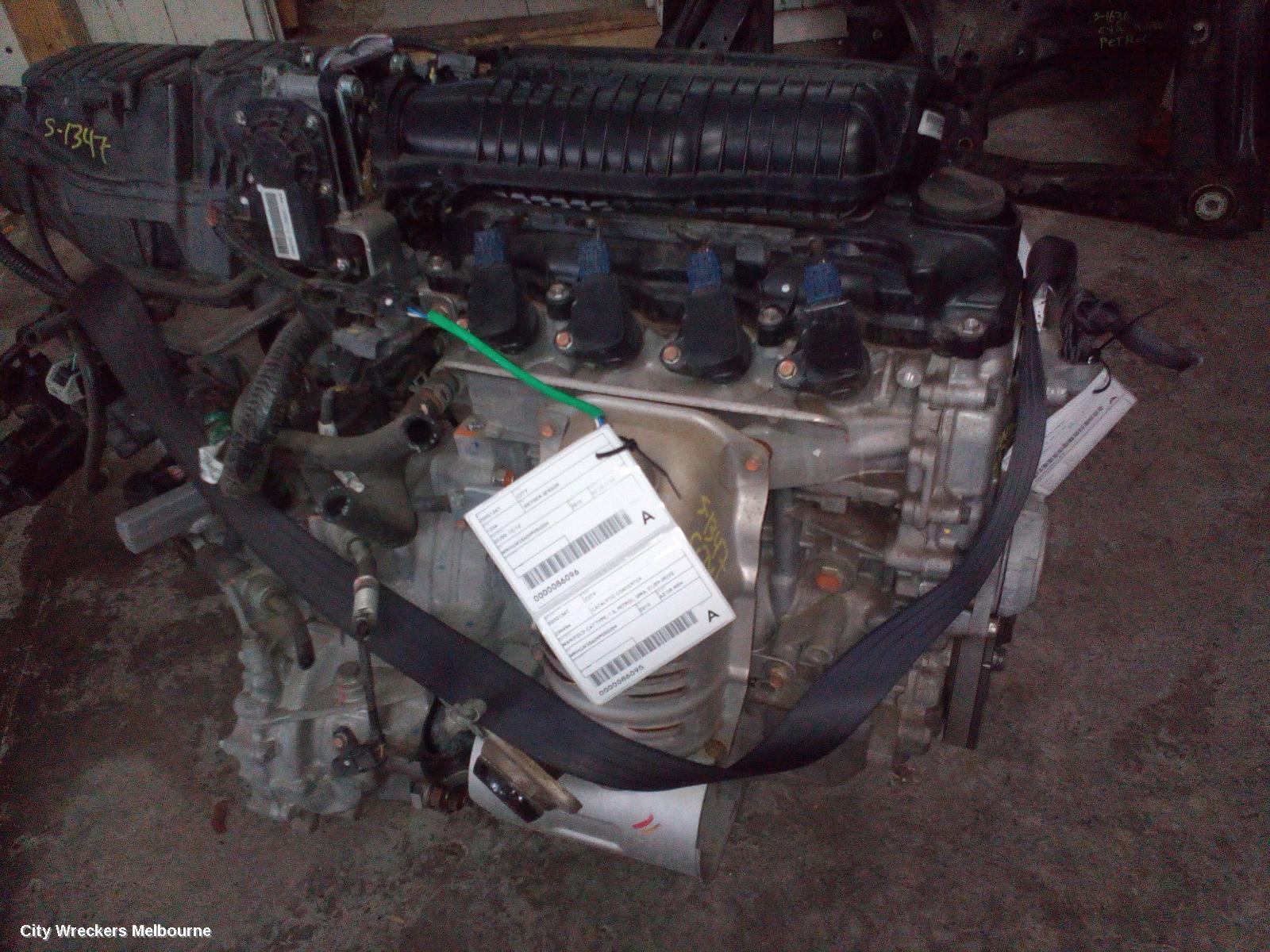 HONDA CITY CATALYTIC CONVERTER, MANIFOLD-CAT TYPE, 1.5, PETROL, GM6, 01/2009 - 09/2020 - Image 1