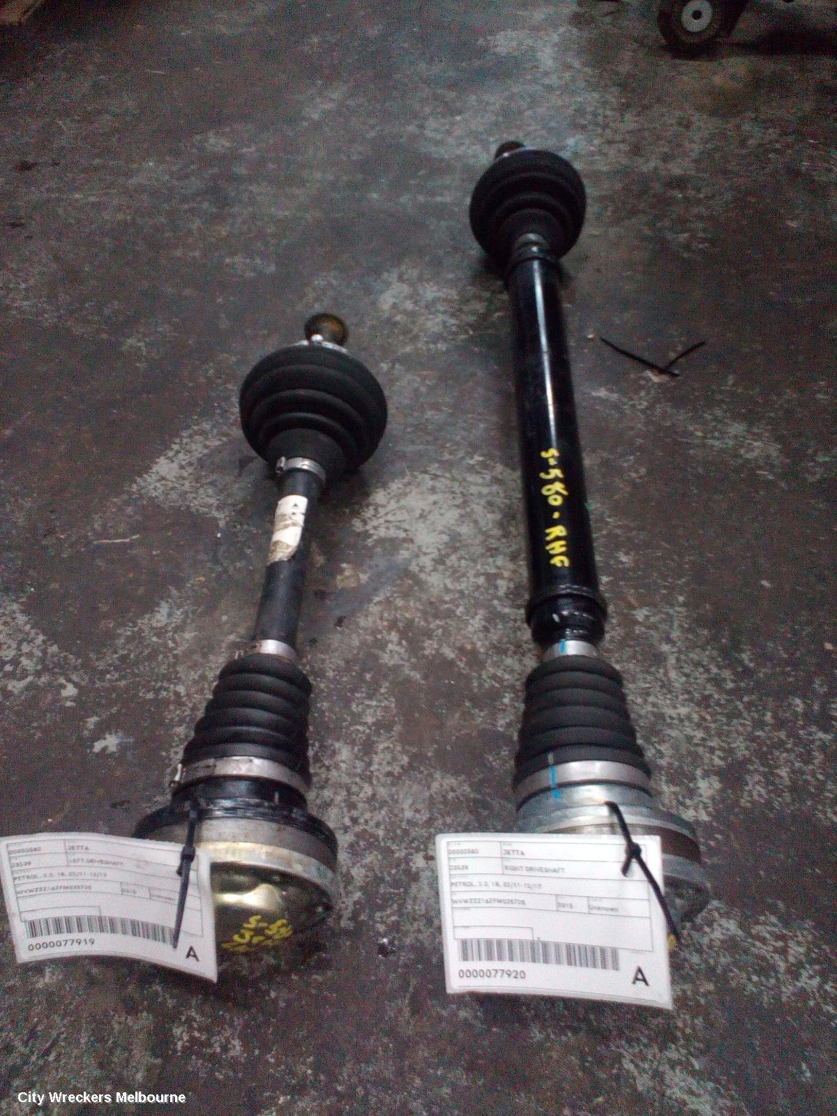 VOLKSWAGEN JETTA LEFT DRIVESHAFT, PETROL, 2.0, 1B, 02/2011 - 12/2017 - Image 2