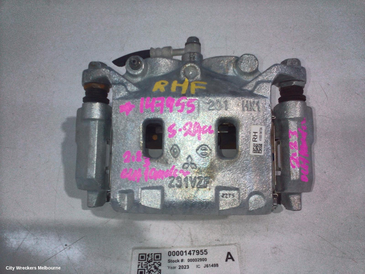 MITSUBISHI OUTLANDER CALIPER, RH FRONT, 4WD, ZM, 08/2021 ONWARDS - Image 2