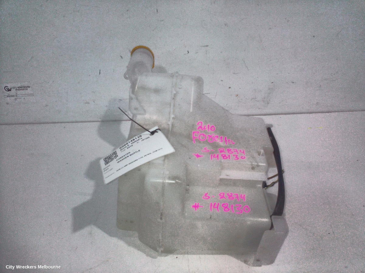 SUBARU FORESTER WASHER BOTTLE, NON H/LAMP WASHERS TYPE, PETROL, 02/2008 - 12/2012 - Image 1