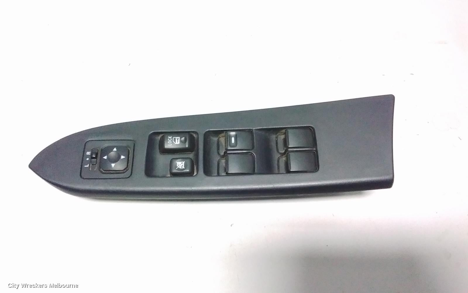 MITSUBISHI 380 PWR DR WIND SWITCH, RH FRONT (MASTER SWITCH), DB, 09/2005 - 03/2008 - Image 2