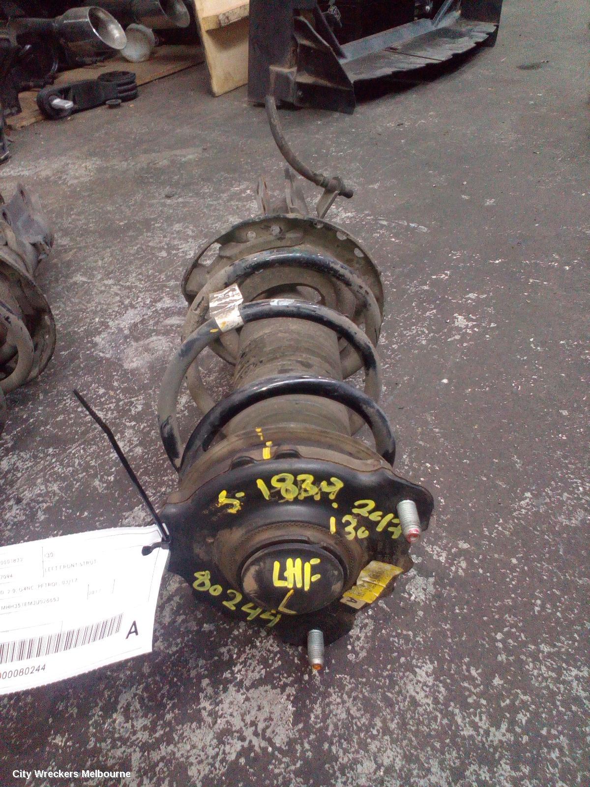 HYUNDAI I30 LEFT FRONT STRUT, PD, 2.0, G4NC, PETROL, 03/2017 ONWARDS - Image 1