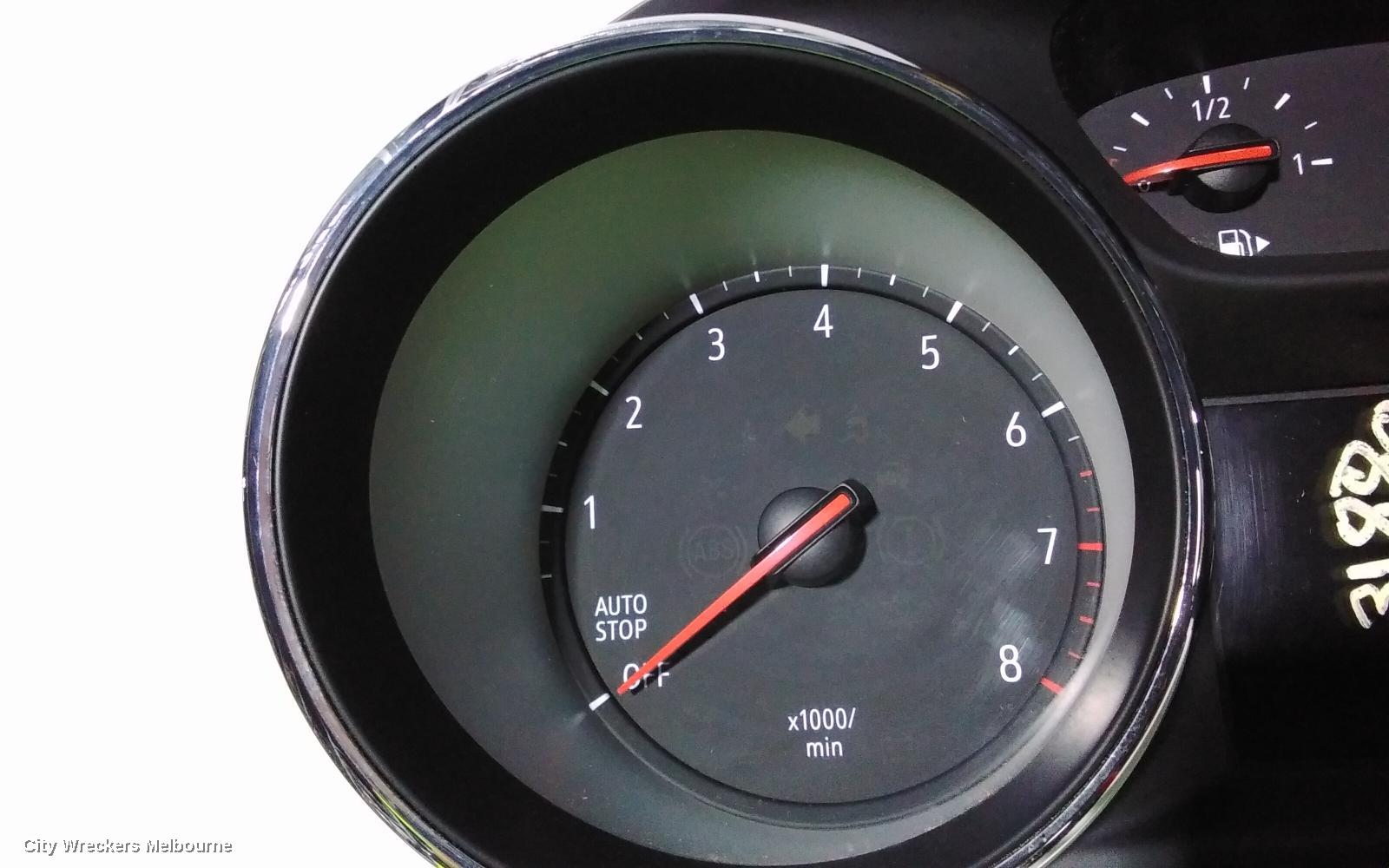 HOLDEN ASTRA INSTRUMENT CLUSTER, PETROL, AUTO T/M, BK, HATCH/WAGON, 09/2016 ONWARDS - Image 2