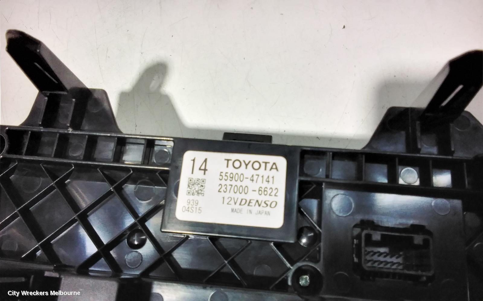 TOYOTA PRIUS HEATER/AC CONTROLS, ZVW40R, PRIUS V, 05/2012 - 03/2021 - Image 3