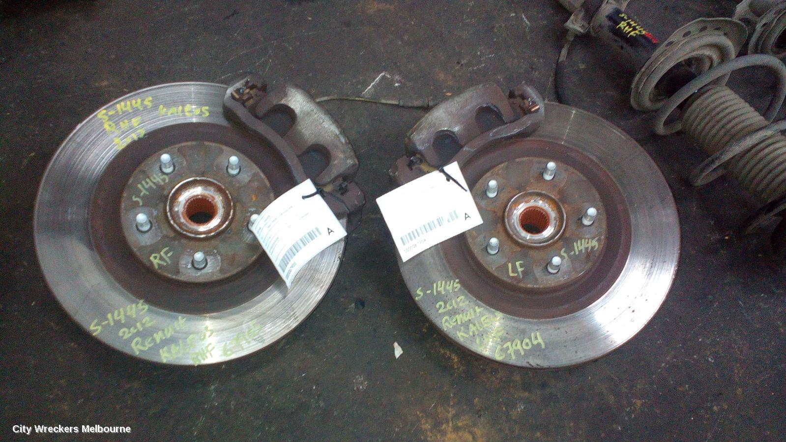 RENAULT KALEOS RIGHT FRONT HUB ASSEMBLY, H45, 09/2008 - 04/2016 - Image 2