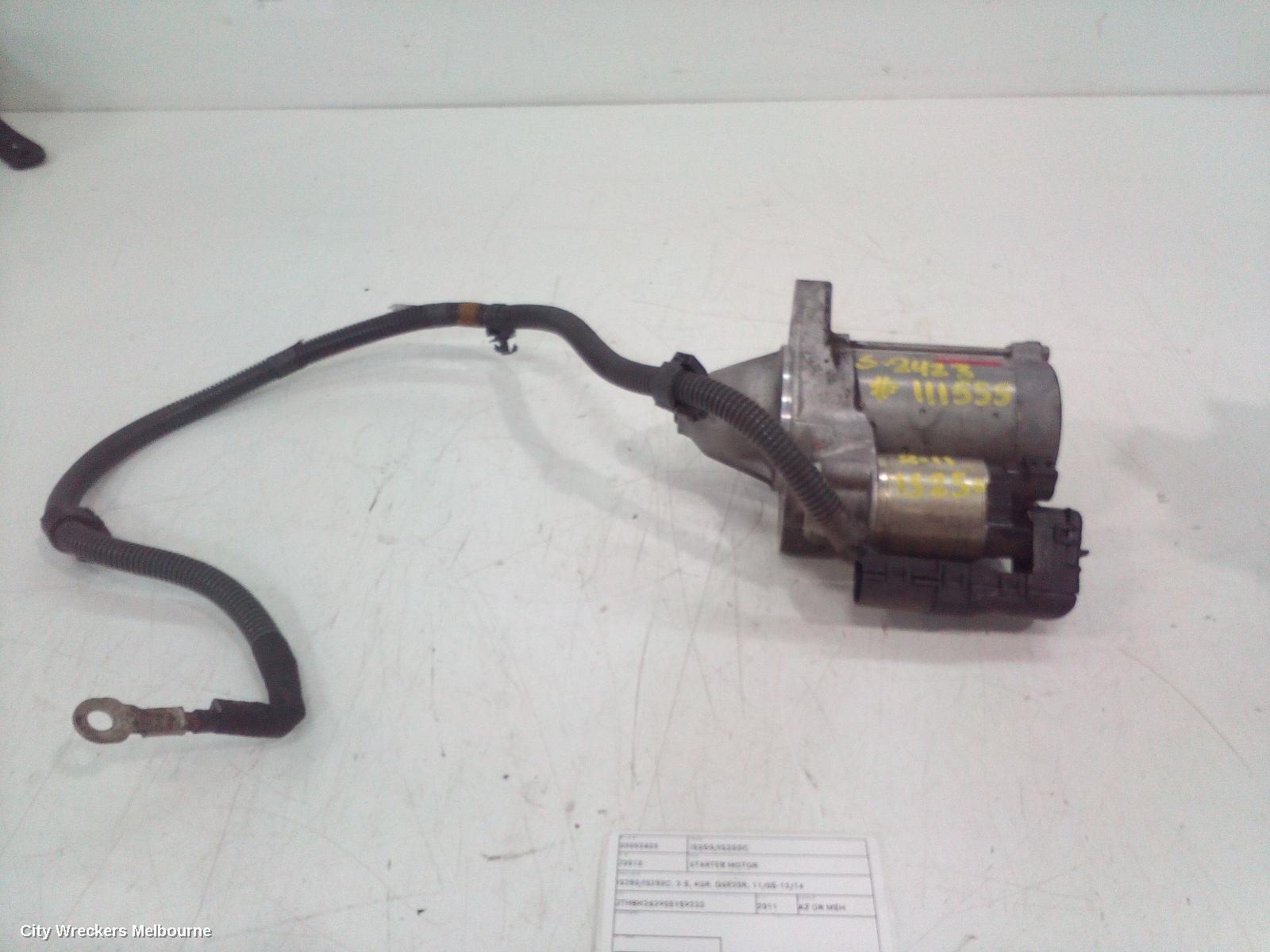 LEXUS IS250/IS250C STARTER, IS250/IS250C, 2.5, 4GR, GSE20R, 11/2005 - 12/2014 - Image 1