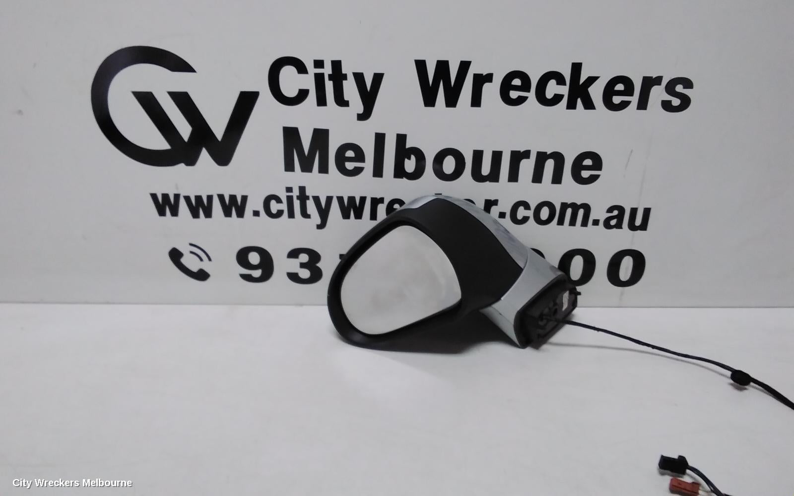 PEUGEOT 207 LEFT DOOR MIRROR, A7, CABRIO, NON GT, MANUAL FOLD, 06/2007 - 12/2012 - Image 1