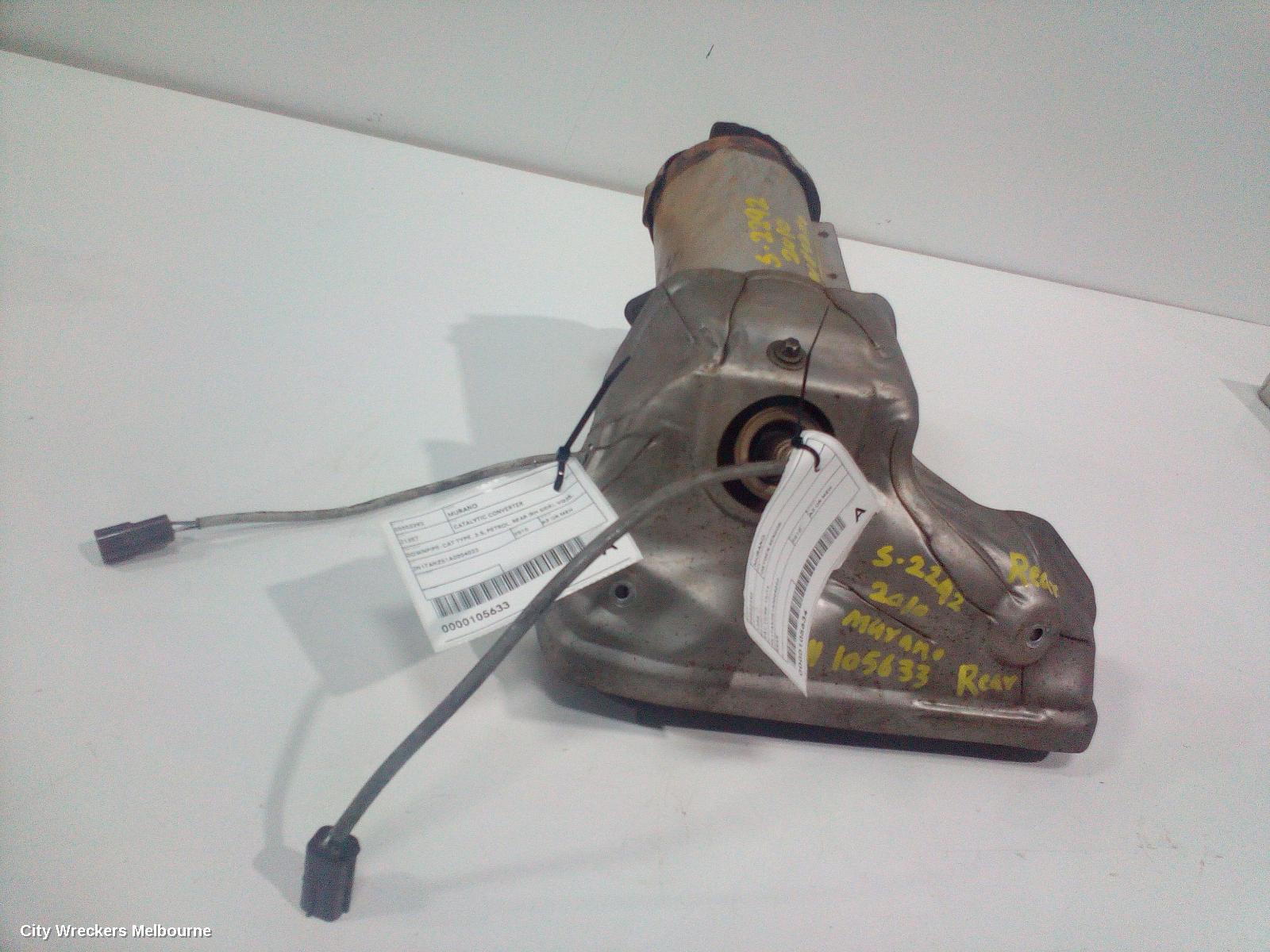 NISSAN MURANO OXYGEN SENSOR, Z51 12/2008 - 02/2015 - Image 3