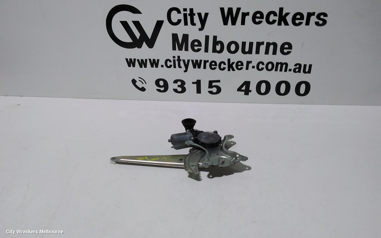 TOYOTA COROLLA RIGHT REAR WND REG/MOTOR, ZRE172R, SEDAN, 12/2013 - 06/2019 - Image 2