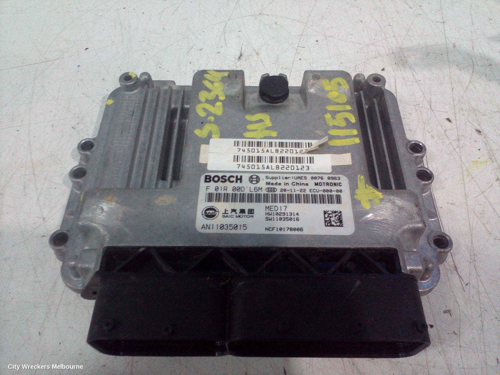 MG HS ECU, ENGINE ECU, 1.5, PETROL, TURBO, ECU ONLY, SAS23, 09/2019 ONWARDS - Image 2