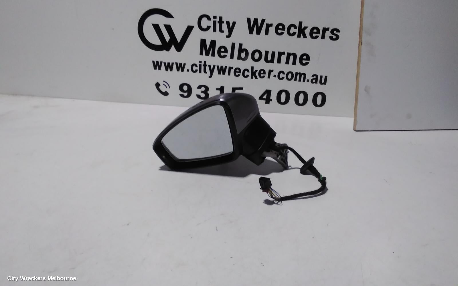 VOLKSWAGEN TIGUAN LEFT DOOR MIRROR, 5NA, POWER FOLD, W/ MEMORY, W/ SIDE ASSIST & NON CAMERA TYPE (6XQ/KA2/7Y4), 06/2016 - 02/2021 - Image 1