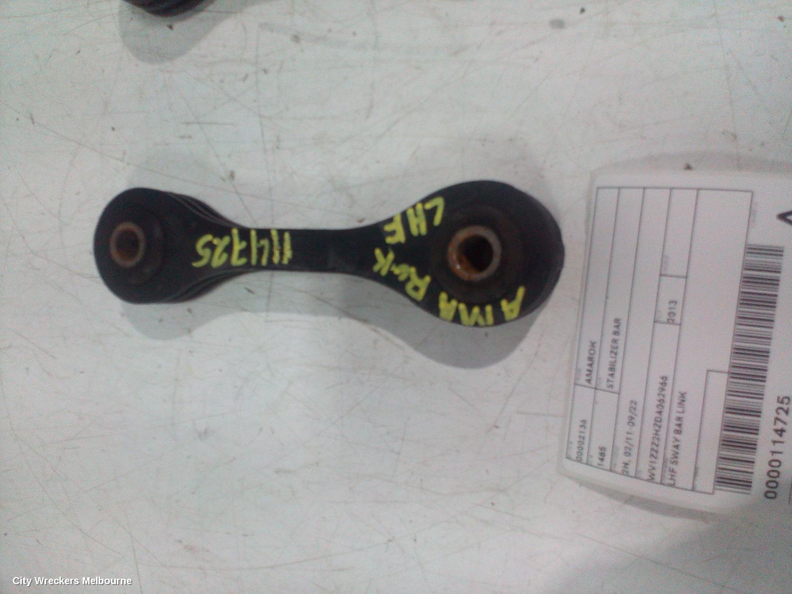 VOLKSWAGEN AMAROK STABILISER BAR, 2H, 02/2011 - 09/2022 - Image 1