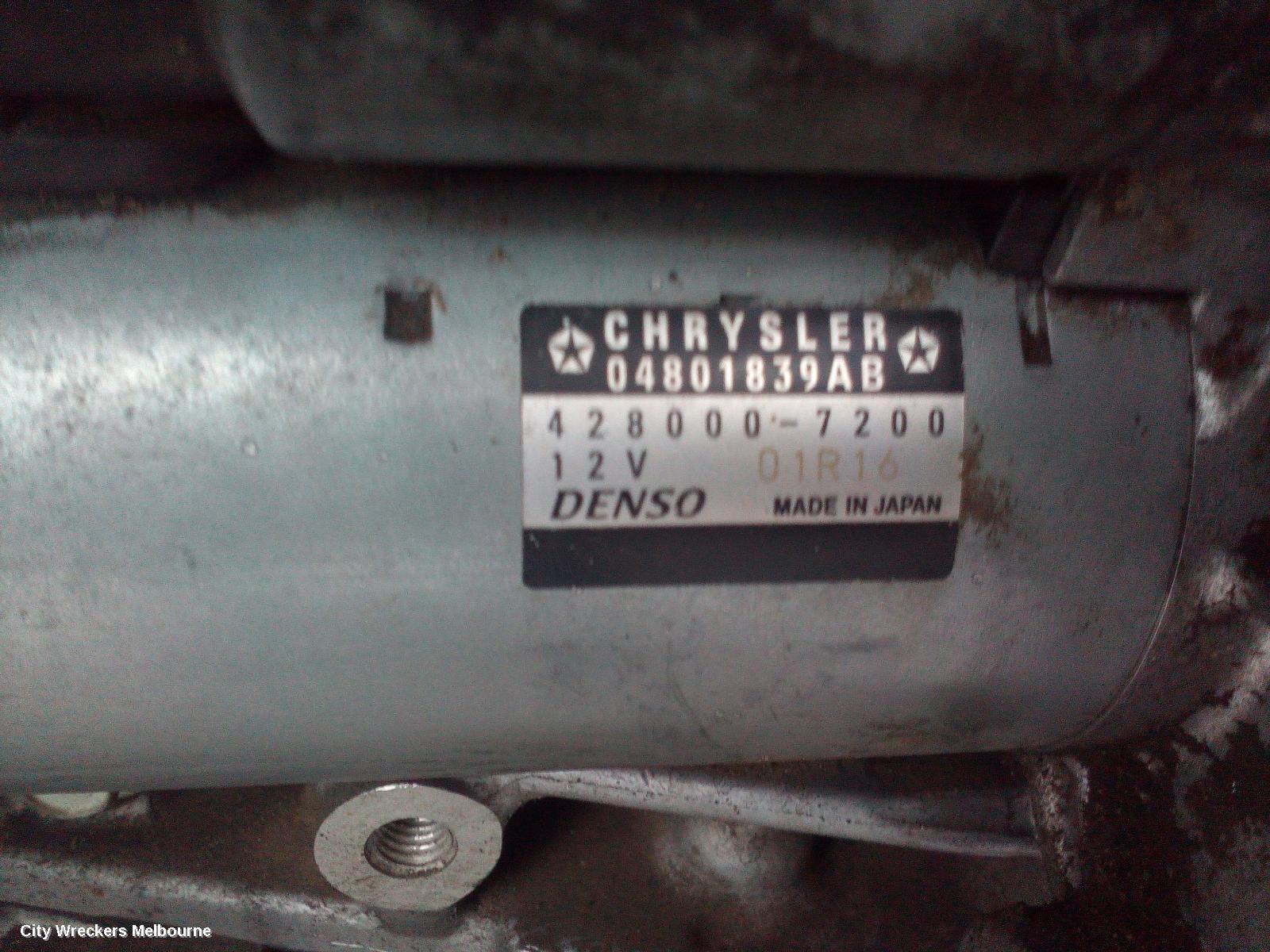 JEEP CHEROKEE STARTER, PETROL, 3.2, NON STOP/START TYPE, KL, 02/2014 - 03/2018 - Image 2
