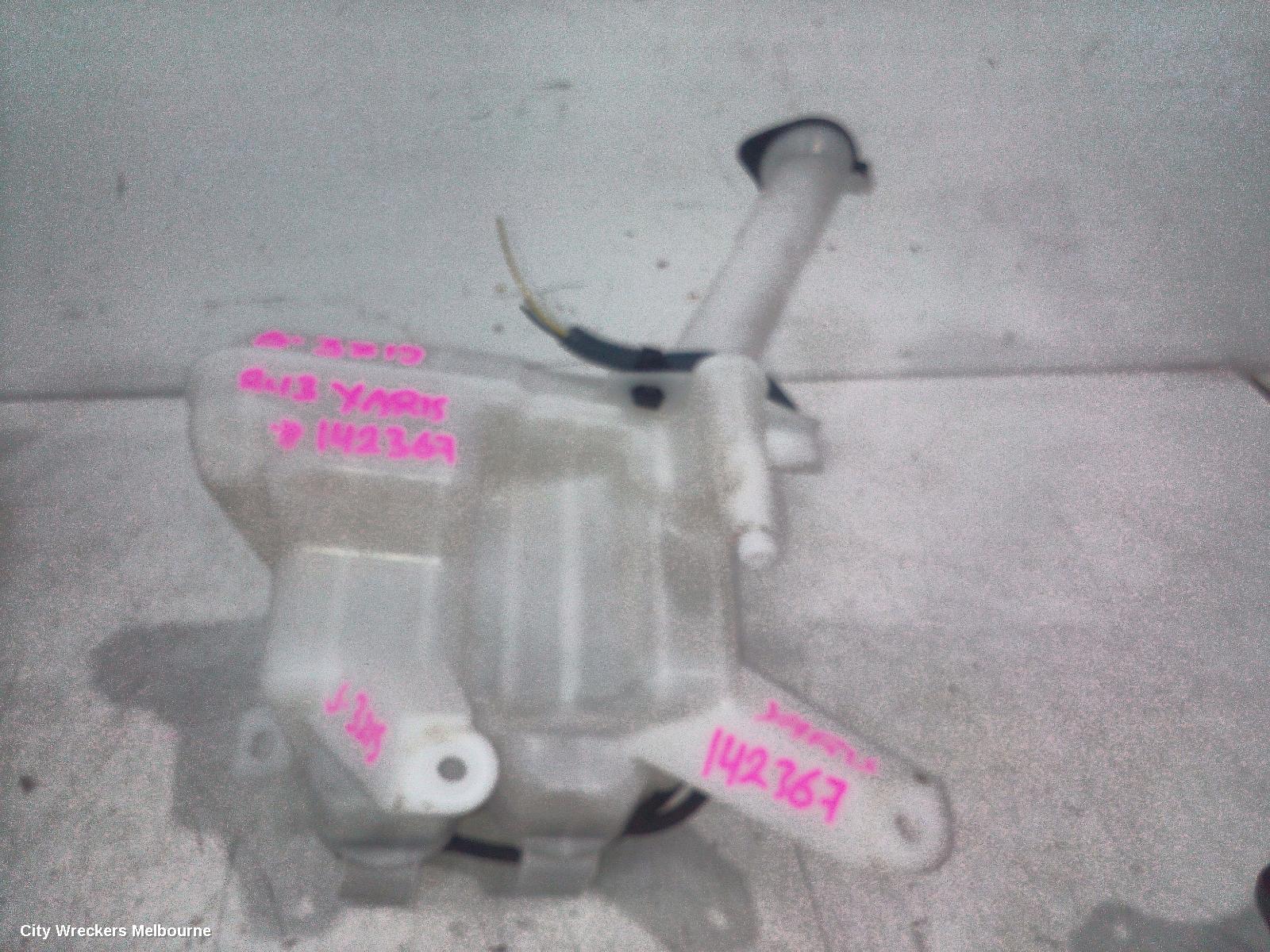 TOYOTA YARIS WASHER BOTTLE, NCP13#, HATCH, 08/2011 - 01/2020 - Image 1