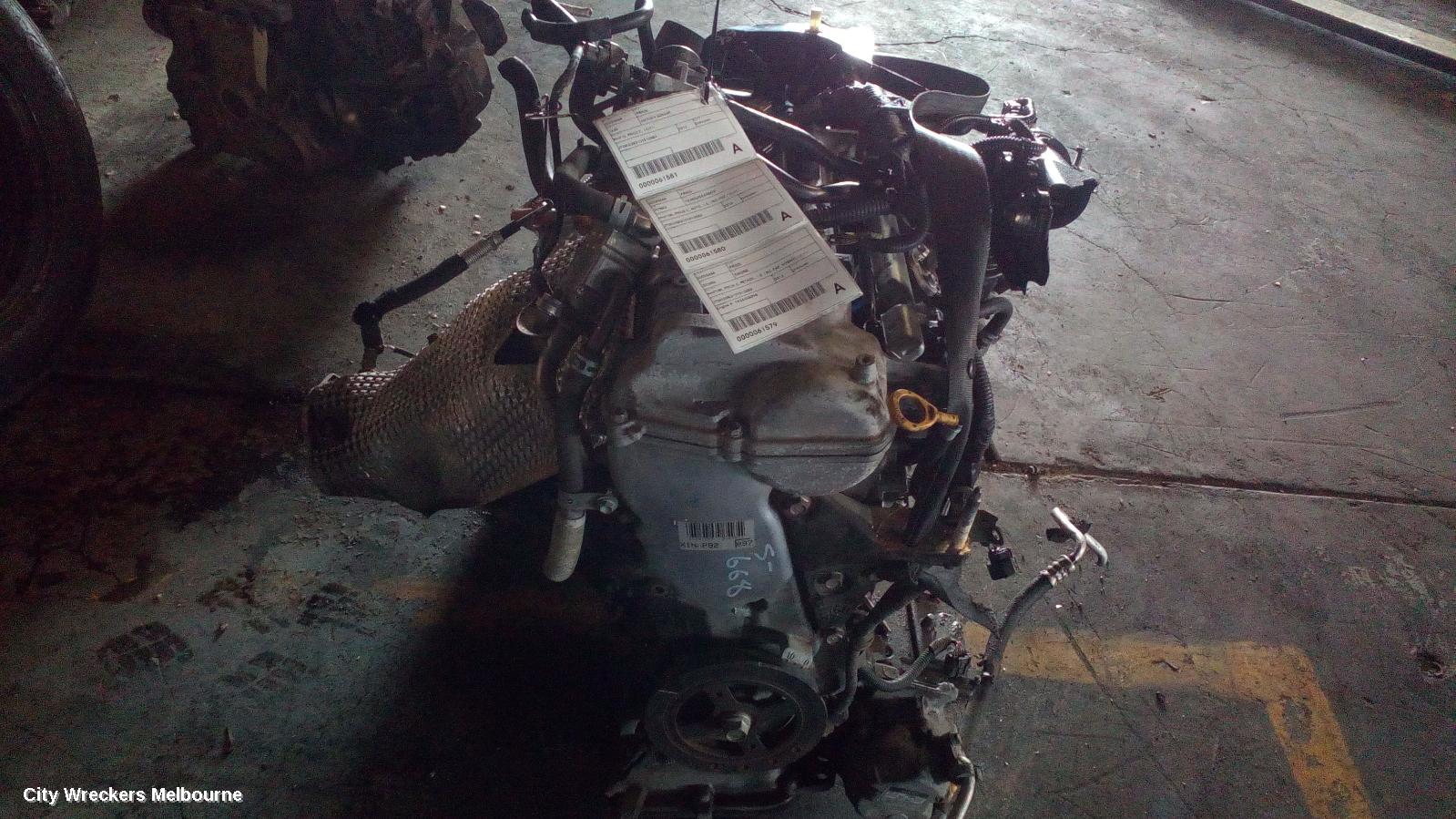 TOYOTA PRIUS ENGINE, NHP10R, PRIUS C, PETROL, 1.5, 1NZ-FXE, HYBRID, 12/2011 ONWARDS - Image 3
