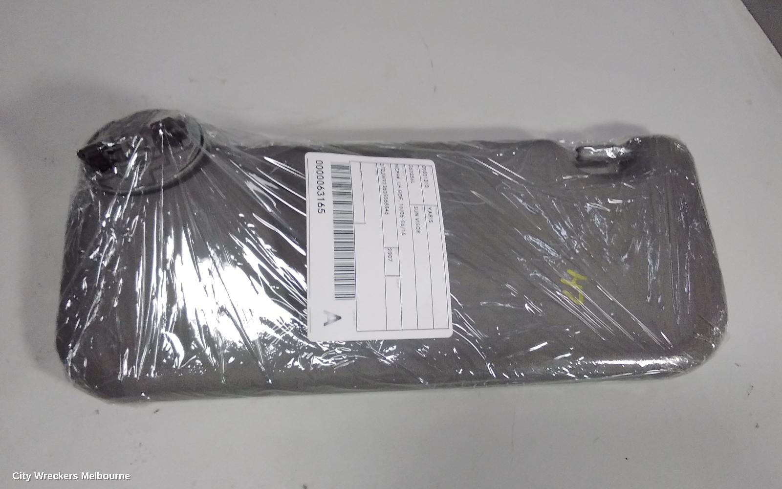 TOYOTA YARIS SUNVISOR, NCP9#, LH SIDE, NON MIRROR TYPE, 10/2005 - 06/2016 - Image 3