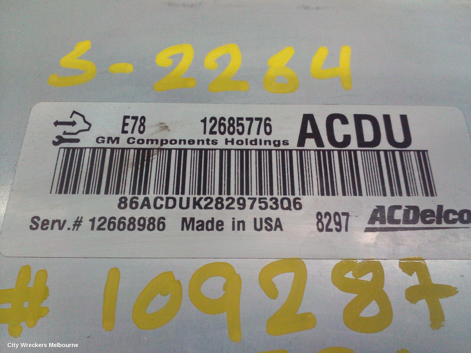 HOLDEN TRAX ECU, ENGINE ECU, 1.4, PETROL, TURBO, ECU ONLY, TJ SERIES, 08/2014 - 12/2020 - Image 3