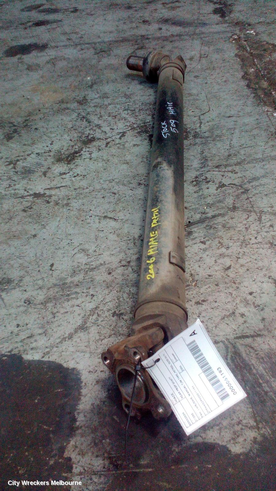 TOYOTA HIACE REAR DRIVE SHAFT, TRH, LWB/SWB, MANUAL T/M, PETROL, 03/2005 - 04/2019 - Image 1