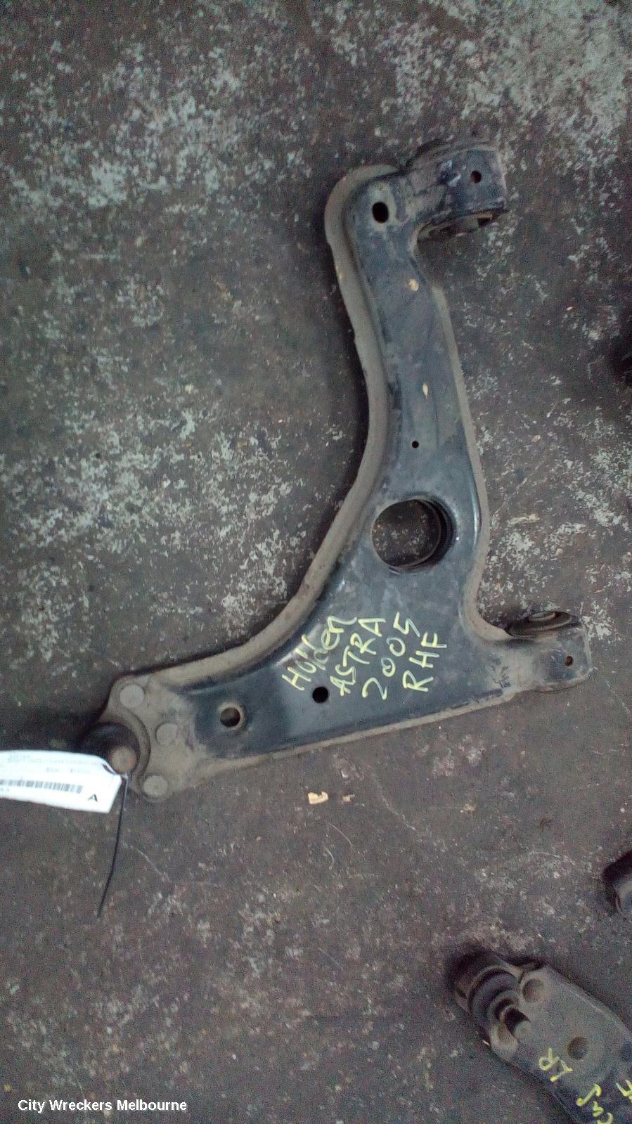 HOLDEN ASTRA RIGHT FRONT LOWER CONTROL ARM, TS, 08/1998 - 10/2006 - Image 1