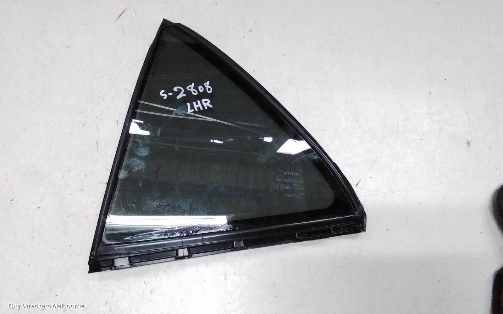 TOYOTA COROLLA LEFT REAR 1/4 DOOR GLASS, E210, HATCH, 07/2018 ONWARDS - Image 2