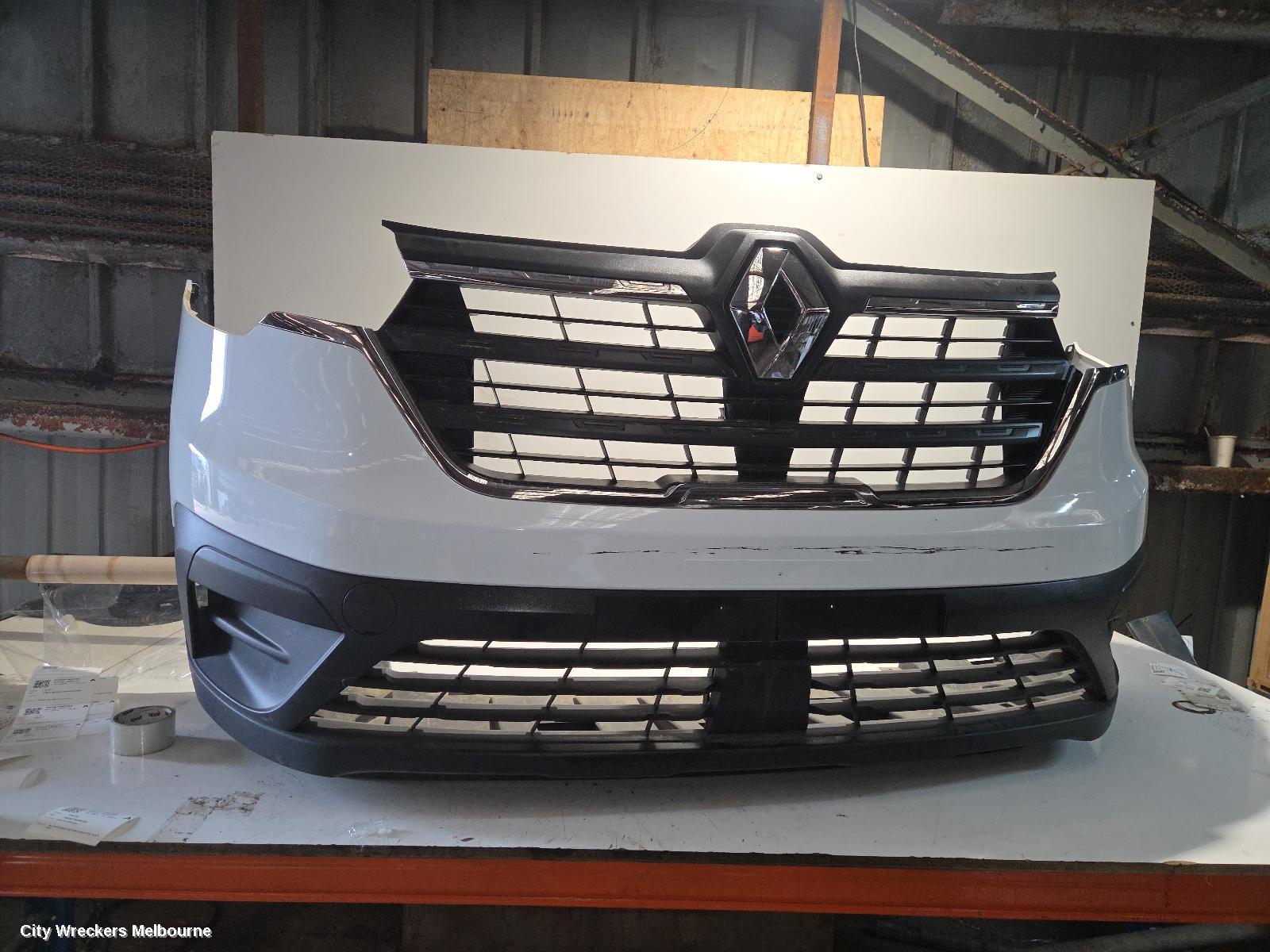 RENAULT TRAFIC FRONT BUMPER, X82, BUMPER BAR, NON PARK SENSOR TYPE, BLACK, 01/2022 ONWARDS - Image 2