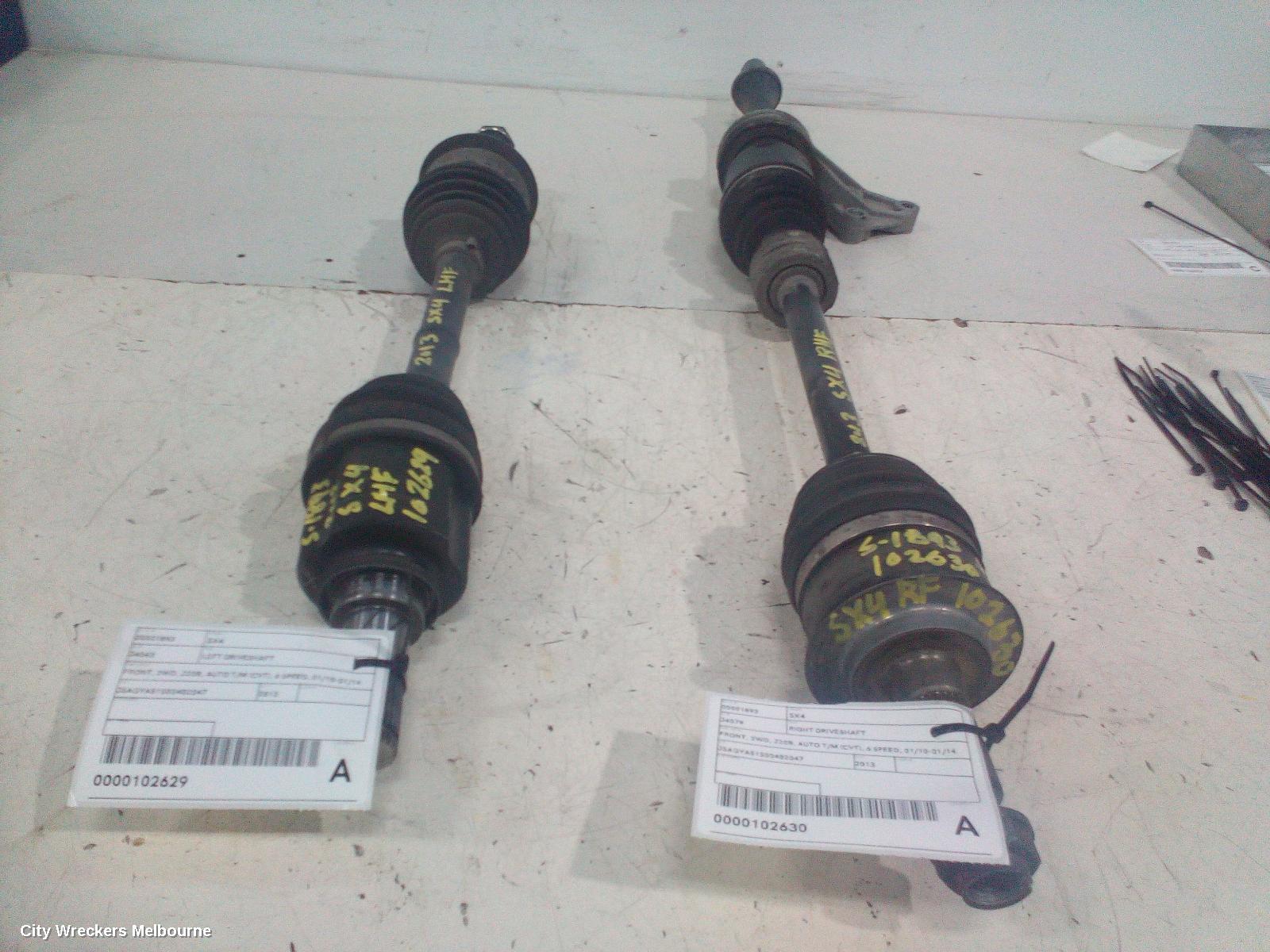 SUZUKI SX4 LEFT DRIVESHAFT, FRONT, 2WD, J20B, AUTO T/M (CVT), 6 SPEED, 01/2010 - 01/2014 - Image 3