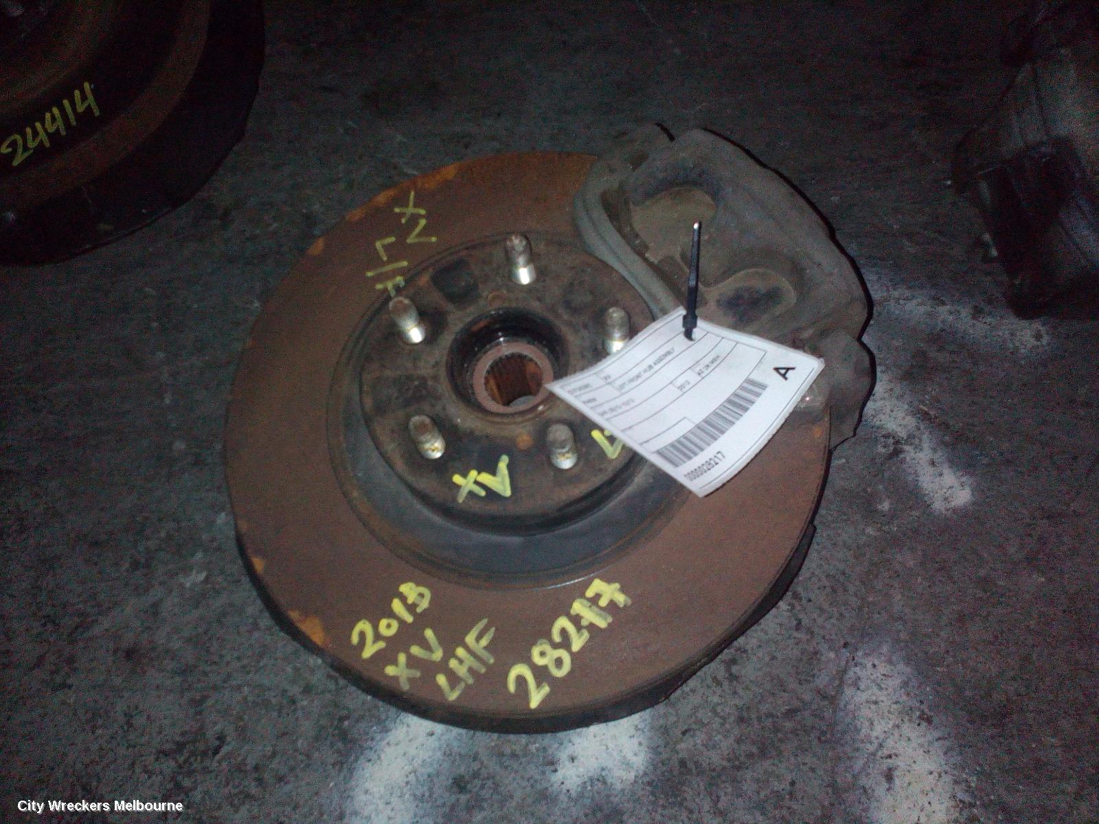 SUBARU XV LEFT FRONT HUB ASSEMBLY, G4X, 05/2012 - 10/2013 - Image 2