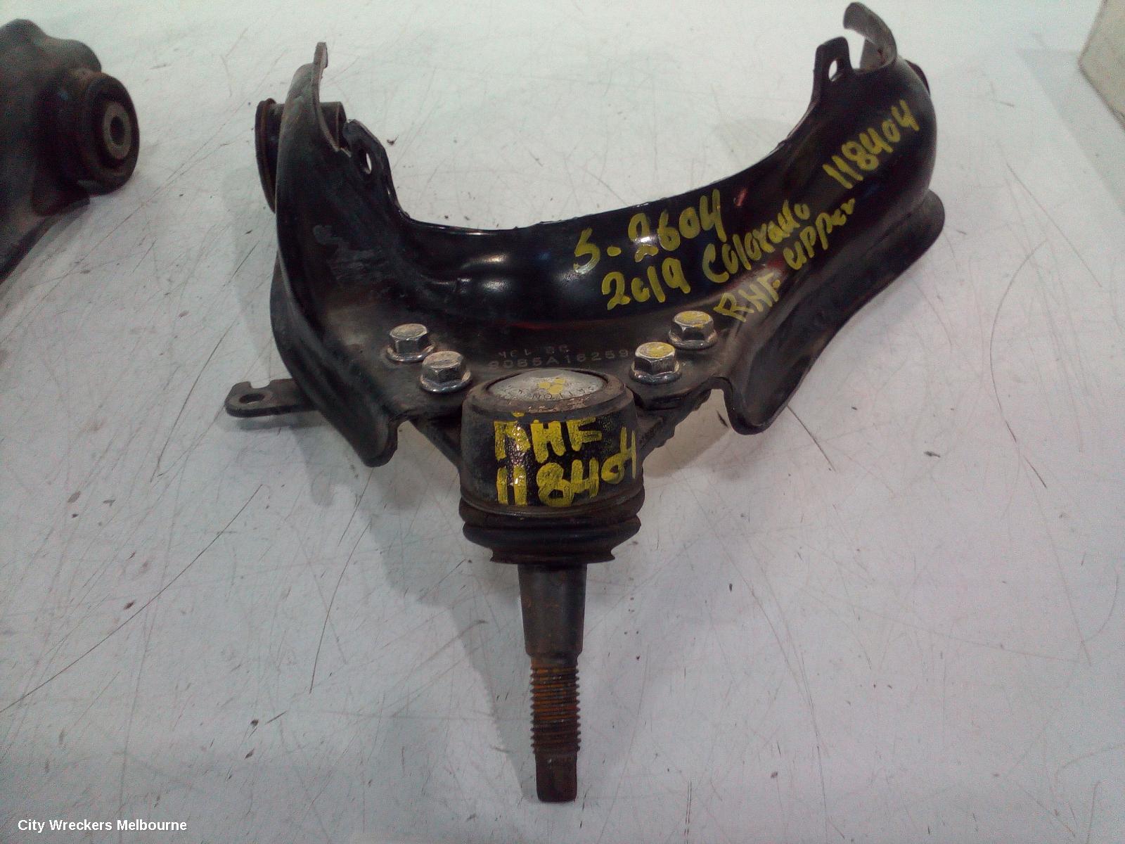 HOLDEN COLORADO RIGHT FRONT UPPER CONTROL ARM, RG, 4WD, 06/2012 - 12/2020 - Image 1