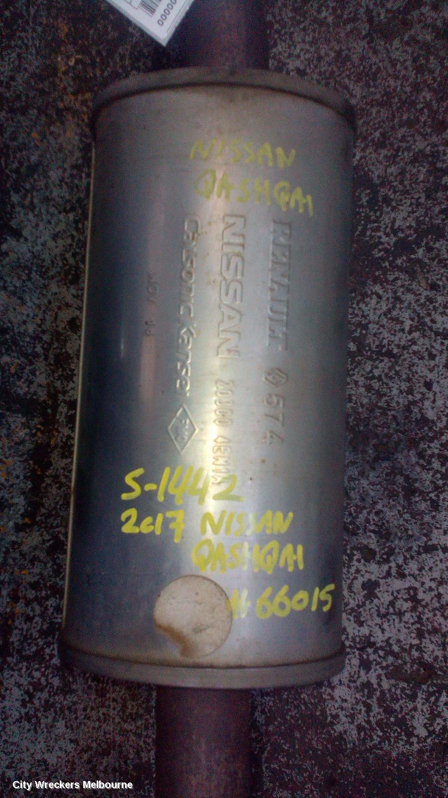 NISSAN QASHQAI EXHAUST SYSTEM, J11, 12/2013 - 07/2021 - Image 1