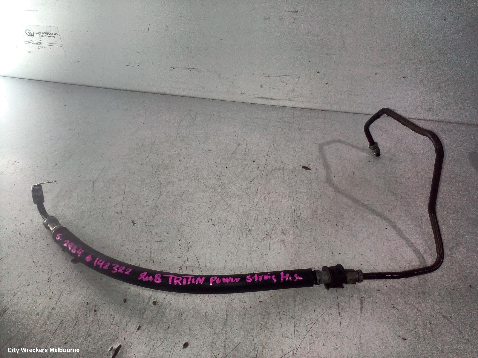 MITSUBISHI TRITON POWER STEER HOSE, ML-MN, PETROL, 2.4, 4G64, HIGH PRESSURE LINE, 03/2007 - 04/2015 - Image 1