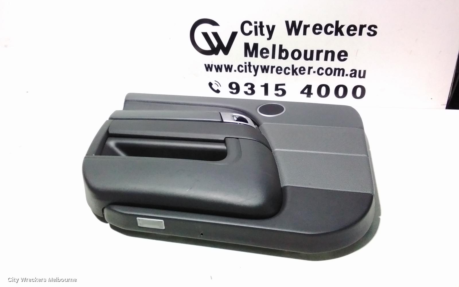 LAND ROVER RANGEROVER SPORT DOOR TRIM, LH FRONT, L494, BLACK, LEATHER, 06/2013 ONWARDS - Image 1