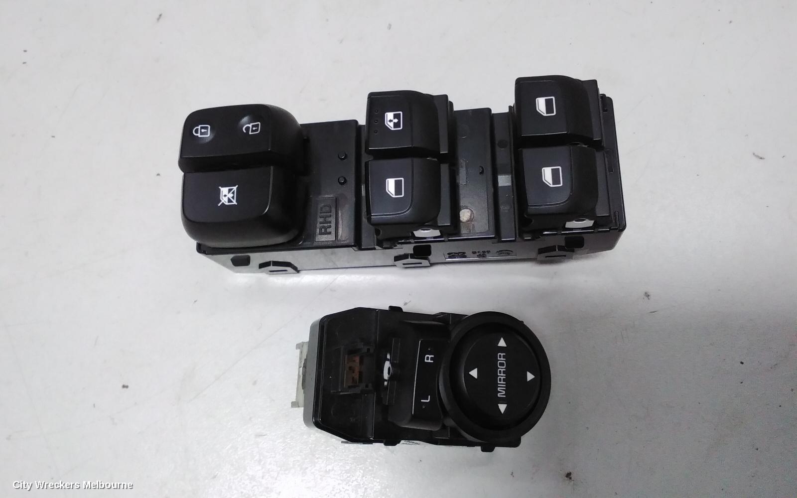 KIA PICANTO PWR DR WIND SWITCH, RH FRONT (MASTER SWITCH), W/O POWER FOLD MIRROR TYPE, JA, 05/2017 ONWARDS - Image 2
