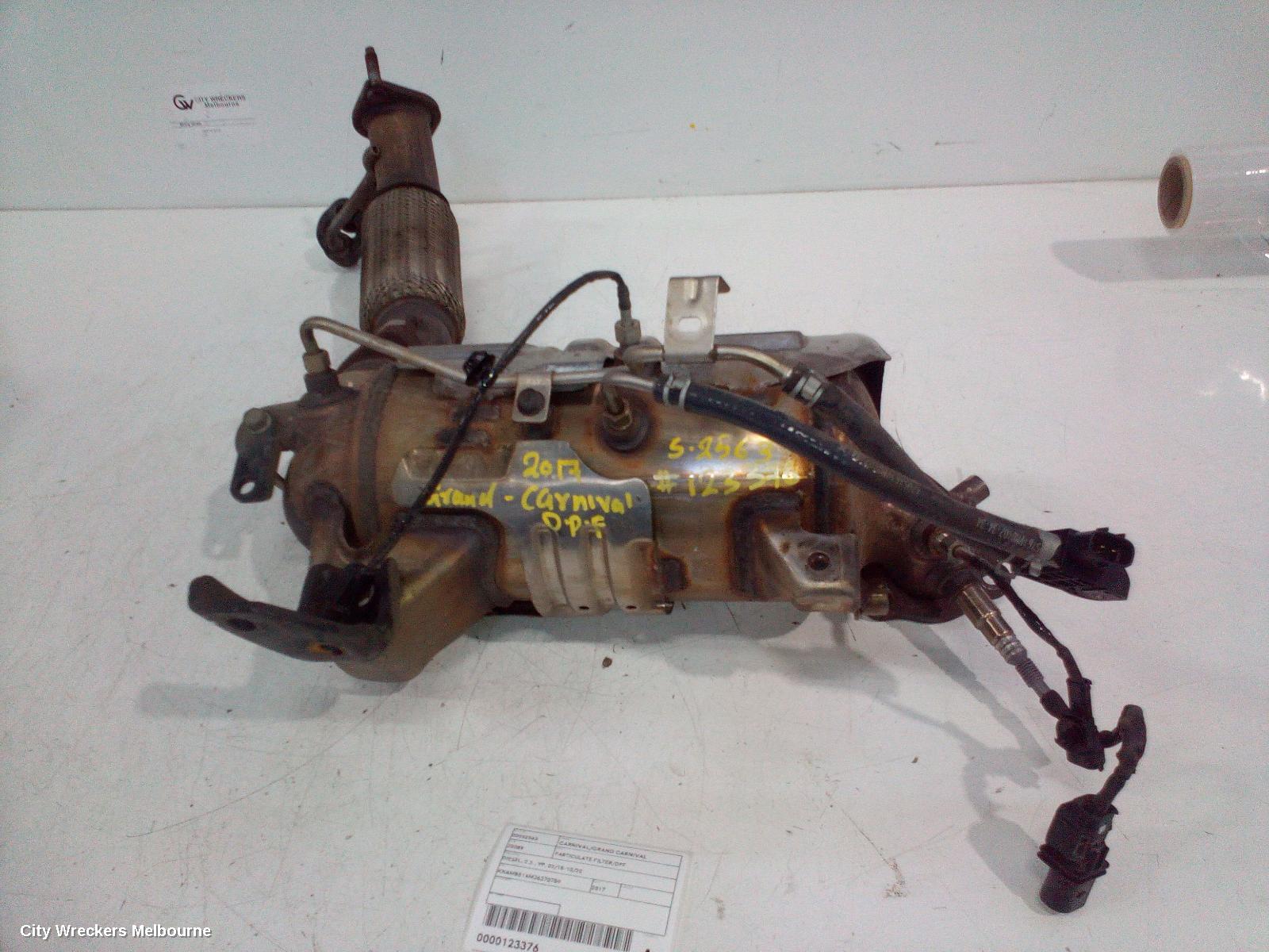 KIA CARNIVAL/GRAND CARNIVAL PARTICULATE FILTER/DPF, DIESEL, 2.2., YP, 02/2015 - 10/2020 - Image 1