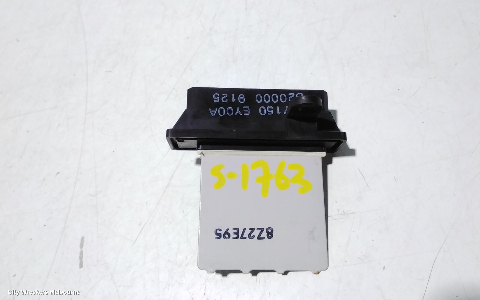 HOLDEN COLORADO FAN SPEED RESISTOR, FLAT CARD TYPE, NON-CLIMATE CONTROL TYPE, RG/RG 7, 01/2012 - 12/2020 - Image 1