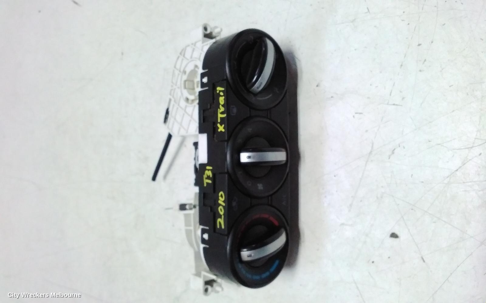 NISSAN XTRAIL HEATER/AC CONTROLS, T31, STANDARD TYPE, 09/2007 - 12/2013 - Image 1
