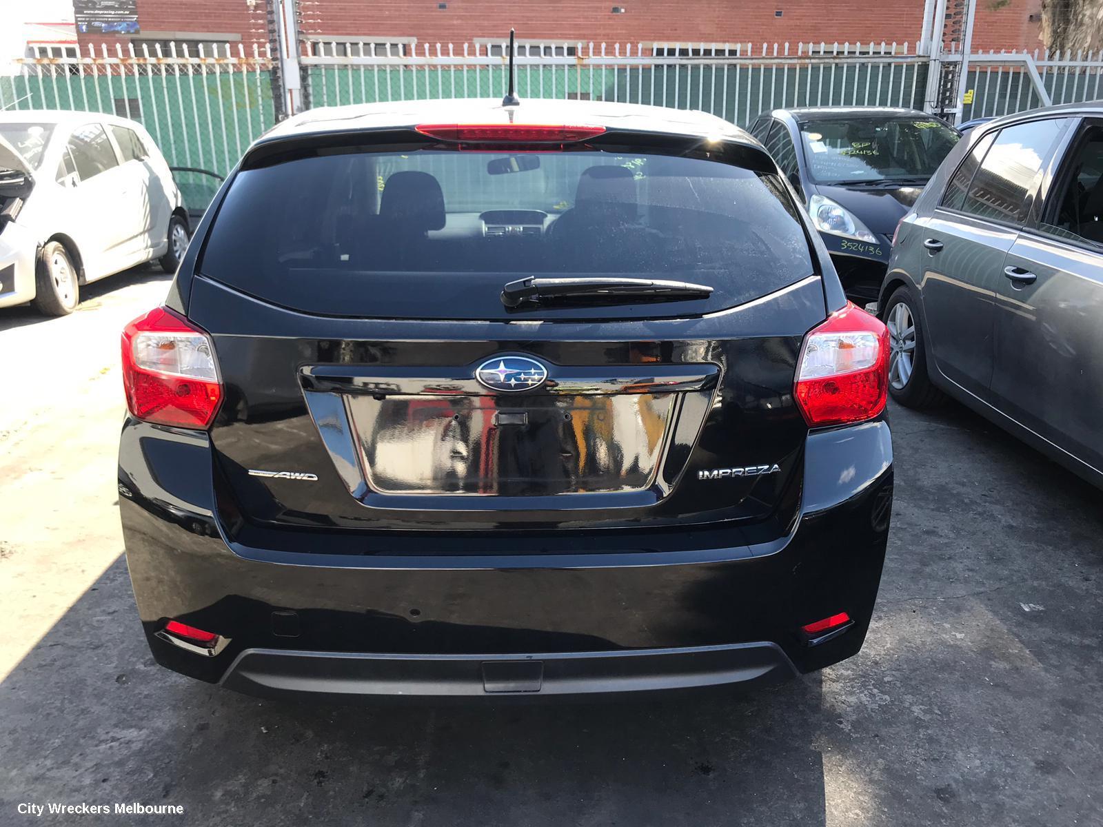 SUBARU IMPREZA BOOTLID/TAILGATE, TAILGATE, G4, NON WRX/STI, 12/2011 - 10/2016 - Image 1