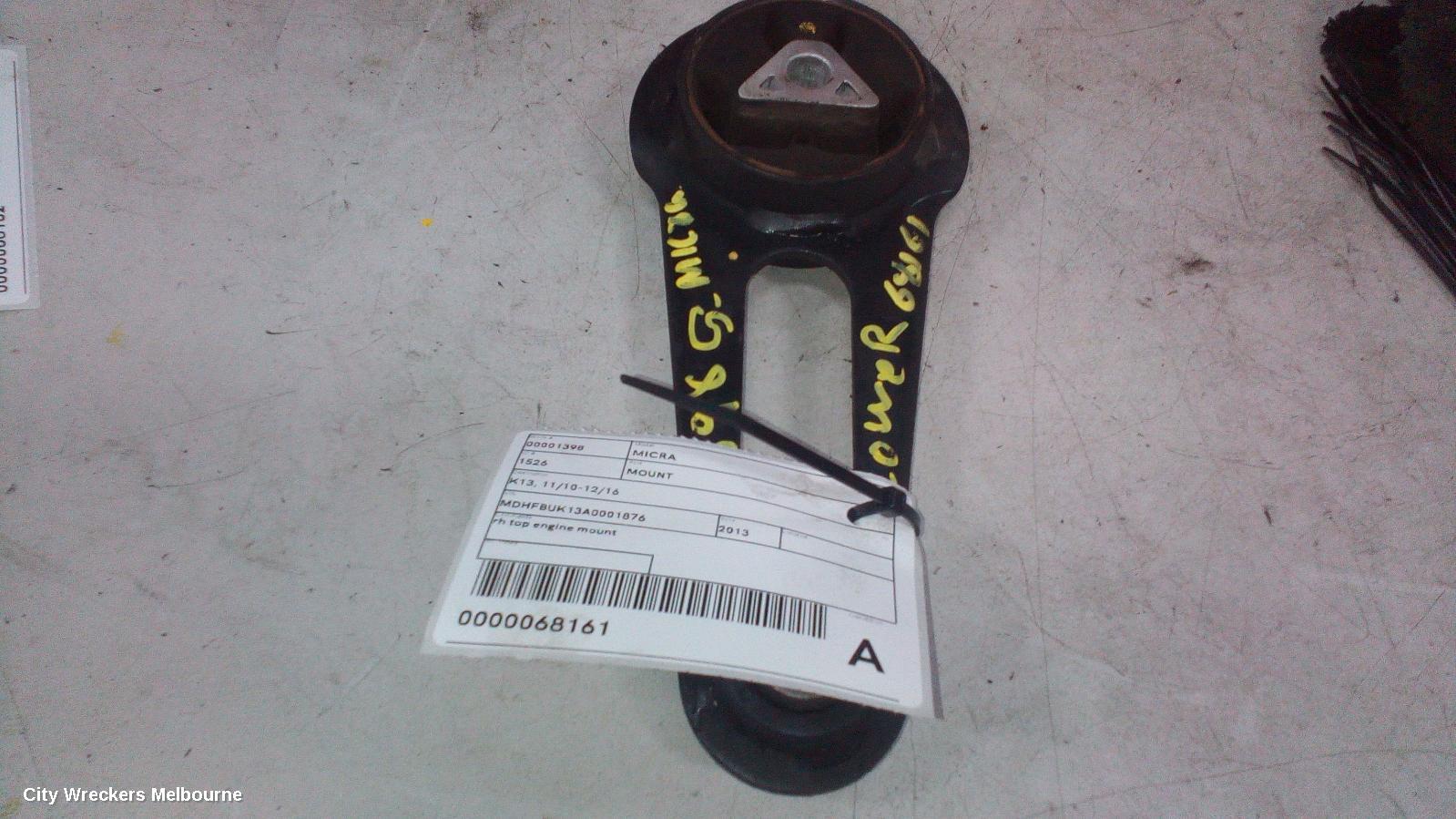 NISSAN MICRA MOUNT, K13, 11/2010 - 12/2016 - Image 2