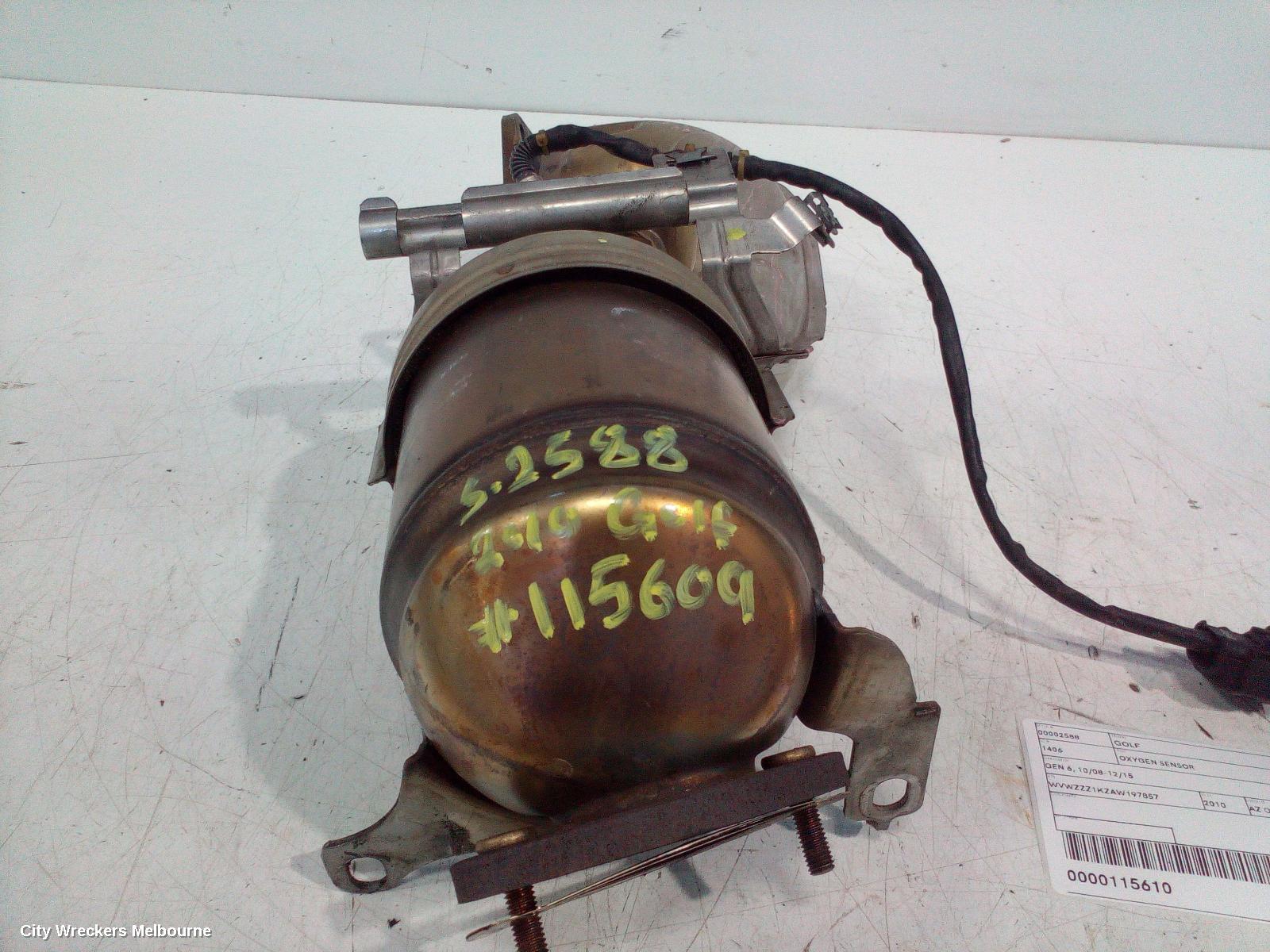 VOLKSWAGEN GOLF CATALYTIC CONVERTER, DOWNPIPE-CAT TYPE, 1.4, PETROL, CTHD/CAVD CODE, GEN 6, 10/2008 - 01/2016 - Image 1