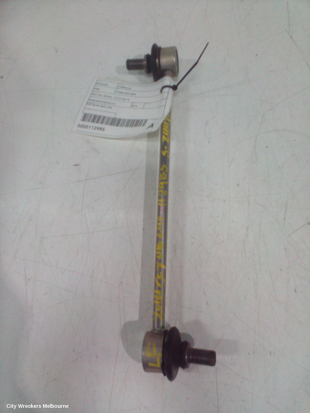 TOYOTA COROLLA STABILISER BAR, ZRE172R, SEDAN, 12/2013 - 06/2019 - Image 2