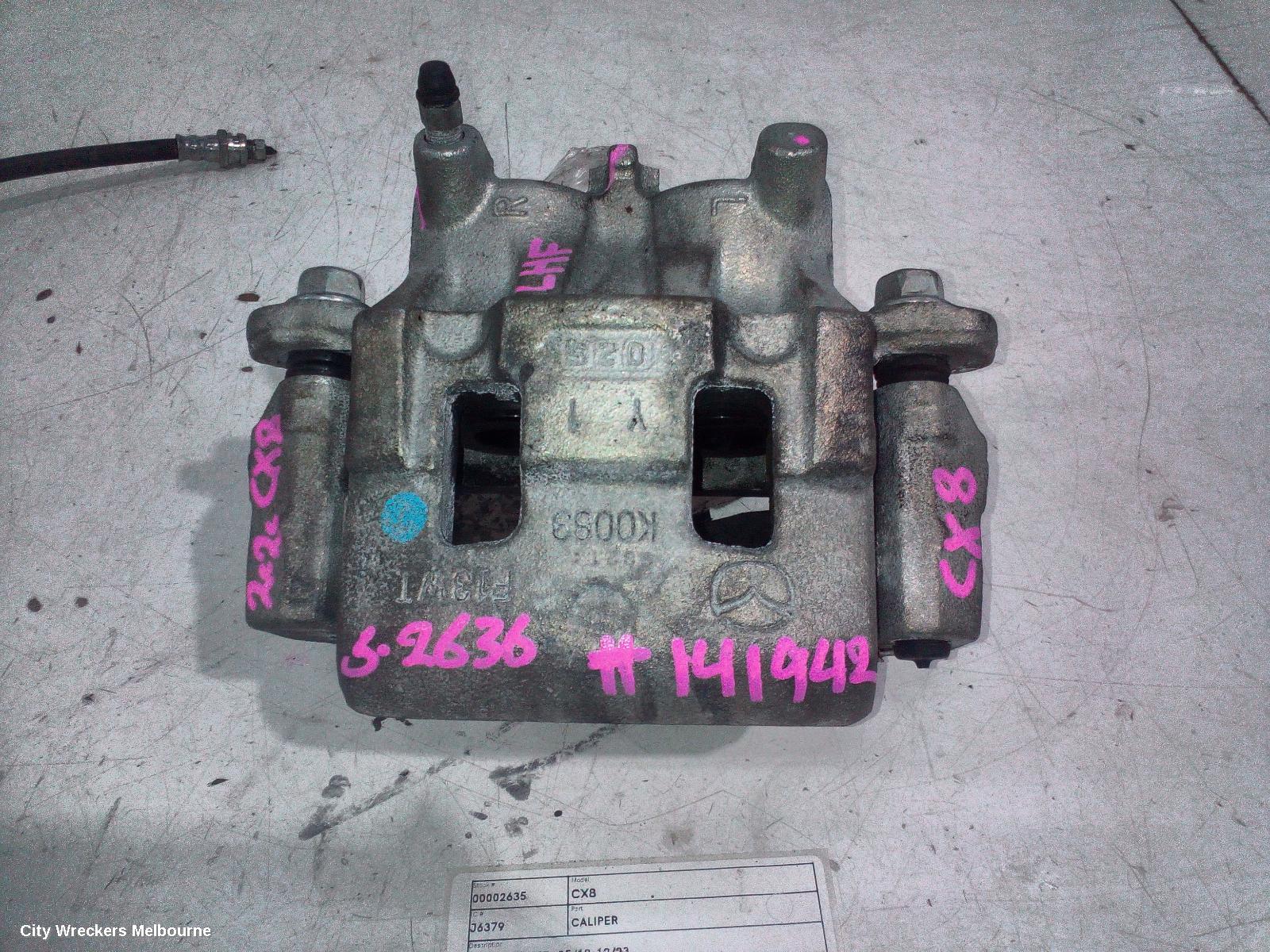 MAZDA CX8 CALIPER, LH FRONT, KG, 05/2018 - 12/2023 - Image 1