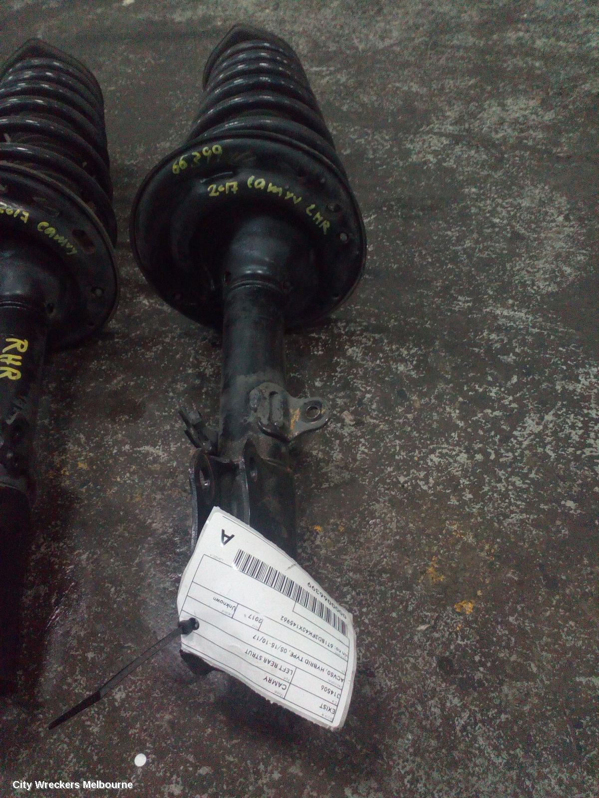 TOYOTA CAMRY LEFT REAR STRUT, ACV50, HYBRID TYPE, 05/2015 - 10/2017 - Image 1