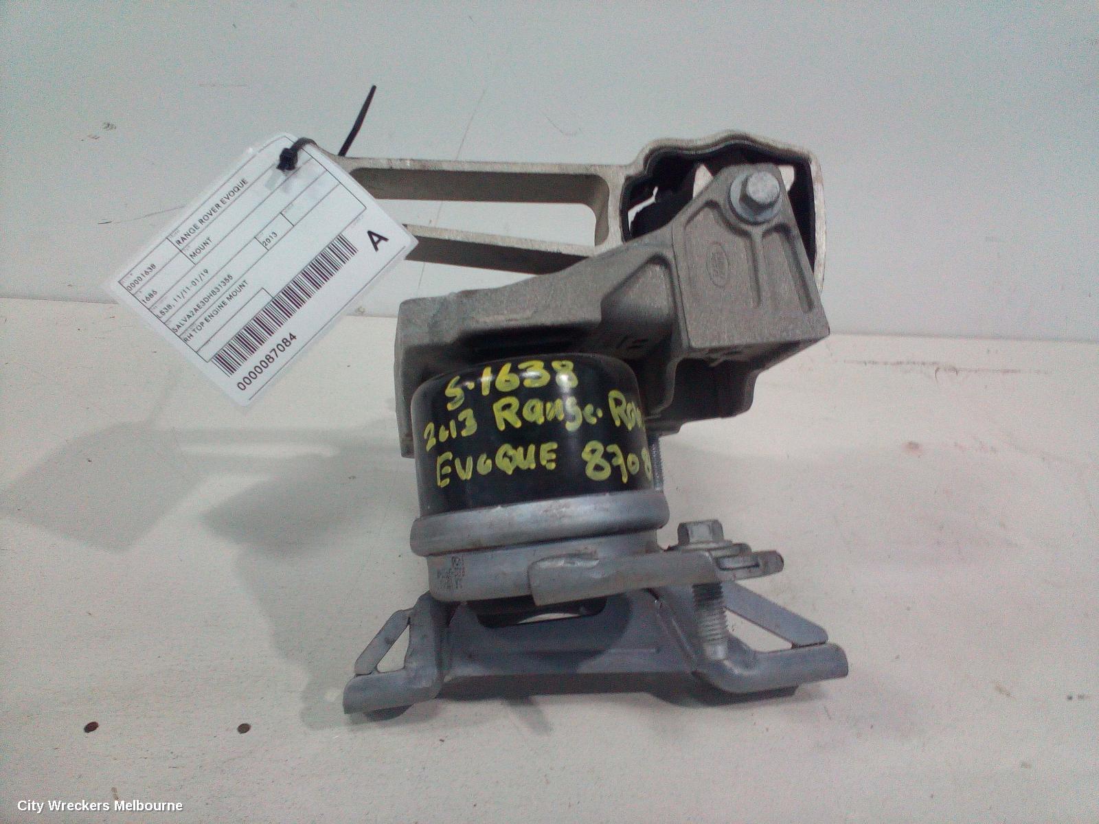 LAND ROVER RANGEROVER EVOQUE MOUNT, ENGINE MOUNT, DIESEL, 2.2, TURBO, L538, 11/2011 - 08/2015 - Image 1