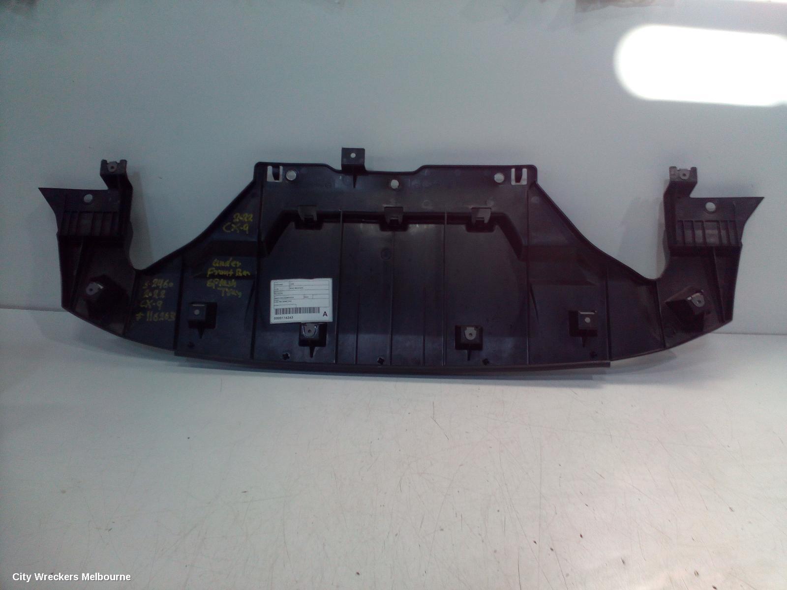 MAZDA CX9, TC, 07/2016 - 12/2024, UNDER BAR SPLASH TRAY: 116263 - Image 3