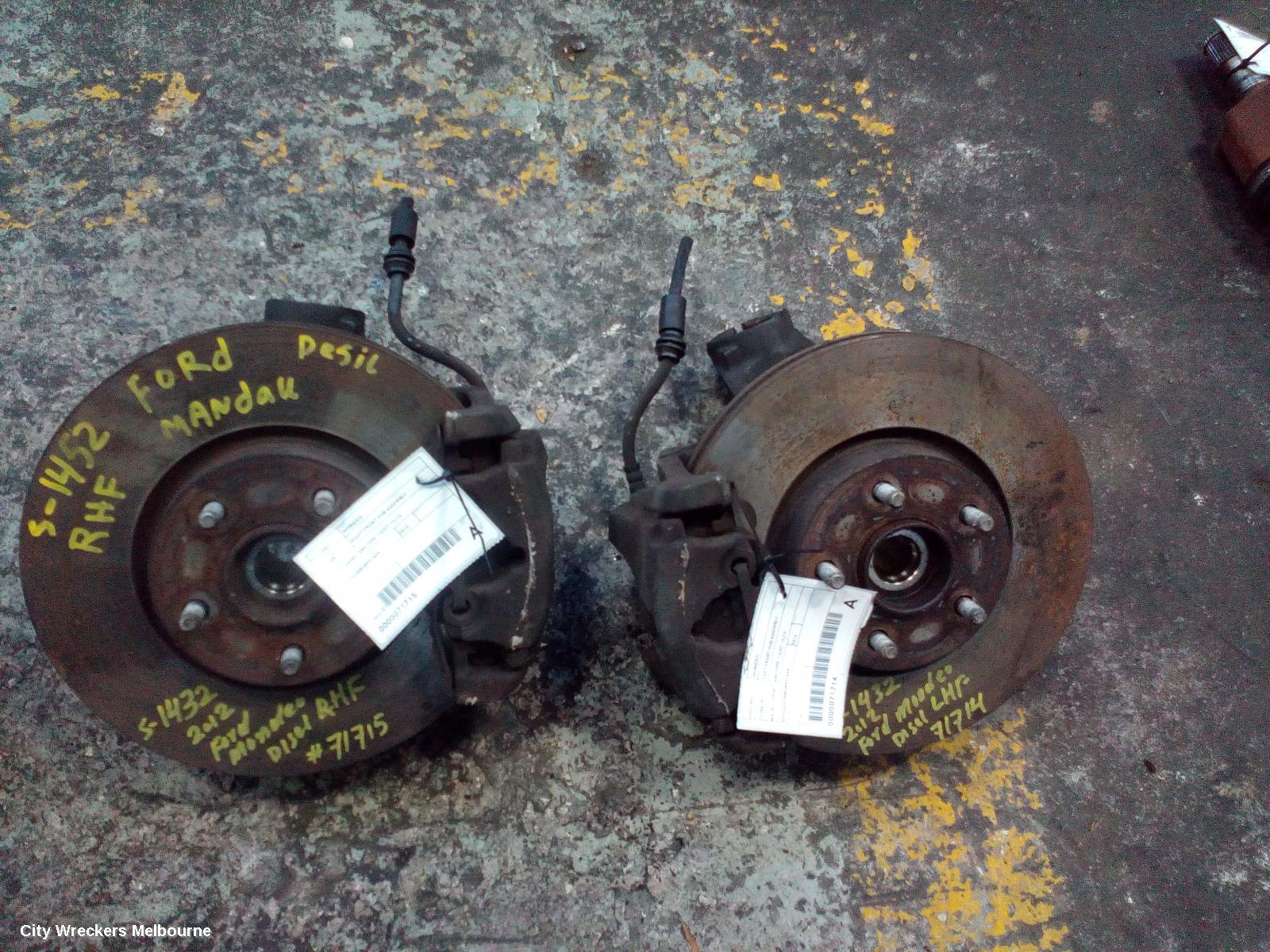 FORD MONDEO RIGHT FRONT HUB ASSEMBLY, MA-MC, DIESEL, ABS TYPE, 10/2007 - 12/2014 - Image 2