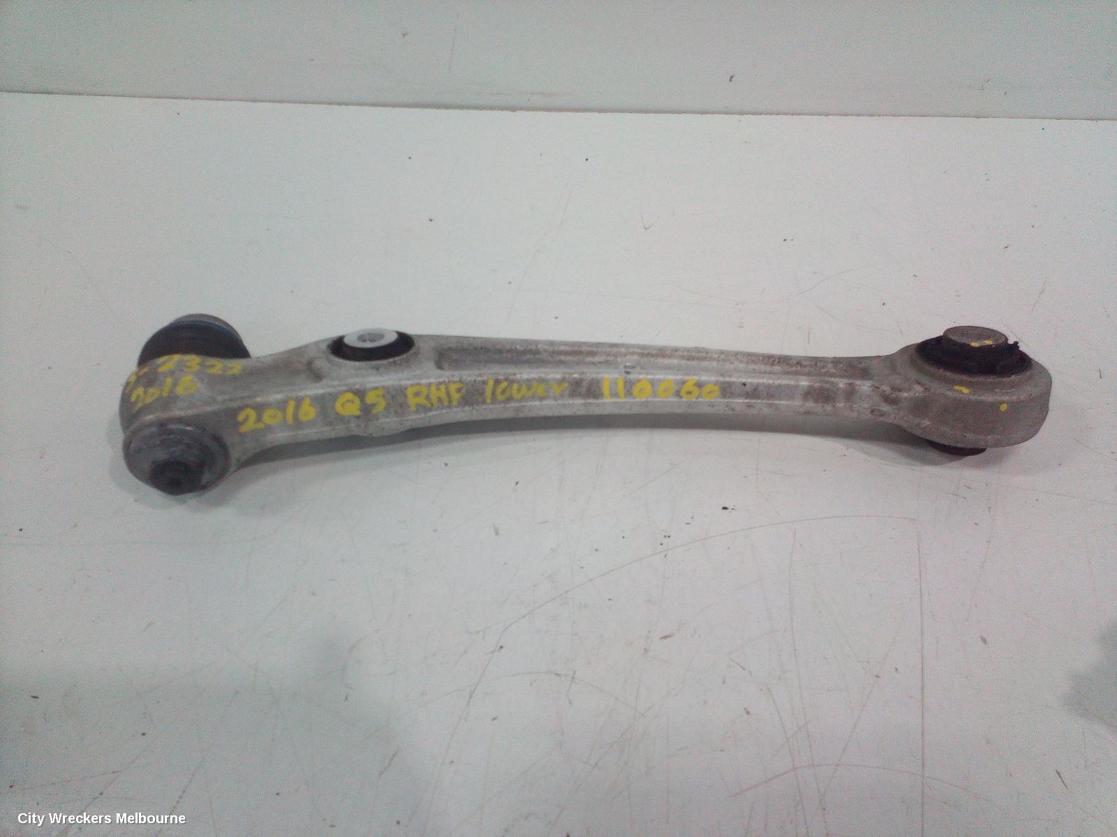 AUDI Q5 RIGHT FRONT LOWER CONTROL ARM, 8R, FRONT (STRAIGHT), 08/2011 - 01/2017 - Image 3